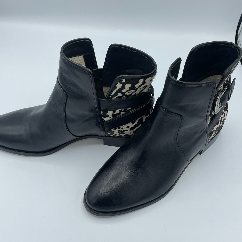 Michael Kors Salem Bootie Womens Size 7 (Leather with Calf Hair) - Picture 5 of 5
